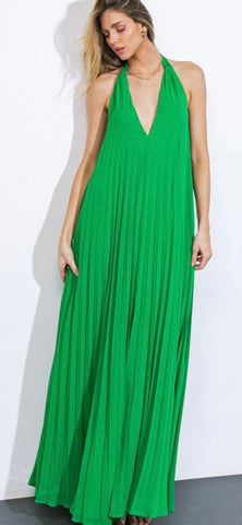 ANAIS GREEN MAXI DRESS