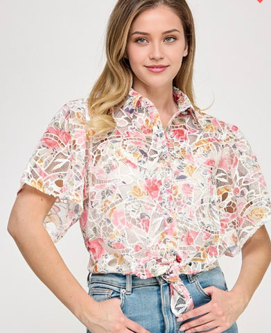 SWEET SUMMER CROCHET TOP