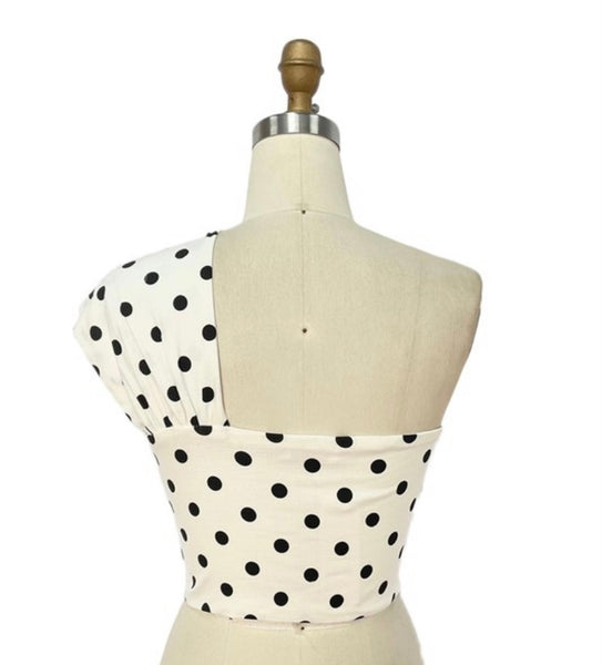 FLOR POLKA DOTS TOP