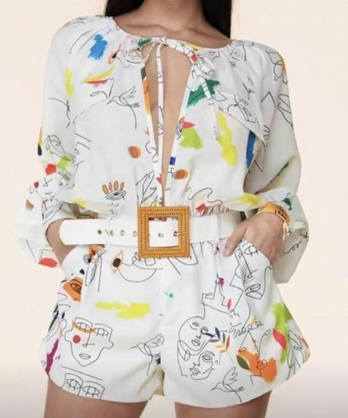 PICASSO ART ROMPER