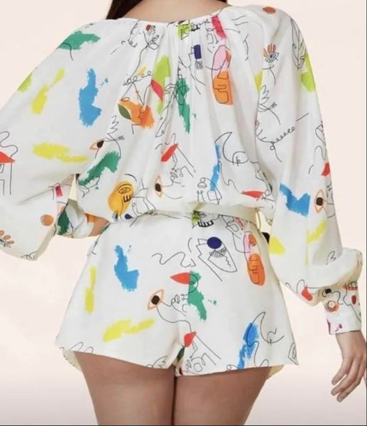 PICASSO ART ROMPER