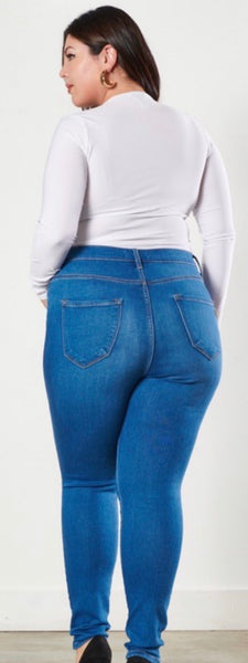 CURVY VIBRANT Skinny Jeans