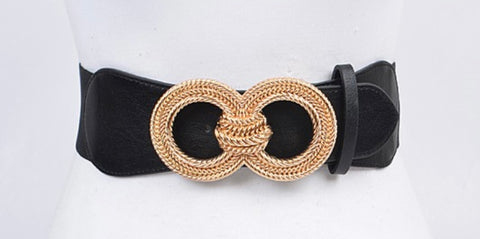 BLACK KNOT ELASTIC BELT