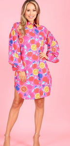 FRUIT PINK DRESS