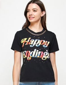 HAPPY ENDING SHIRT TOP