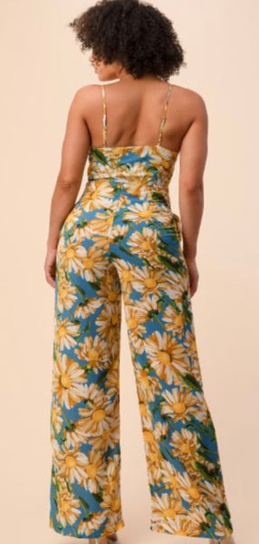 MARGARITAS FLORAL PRINT SET